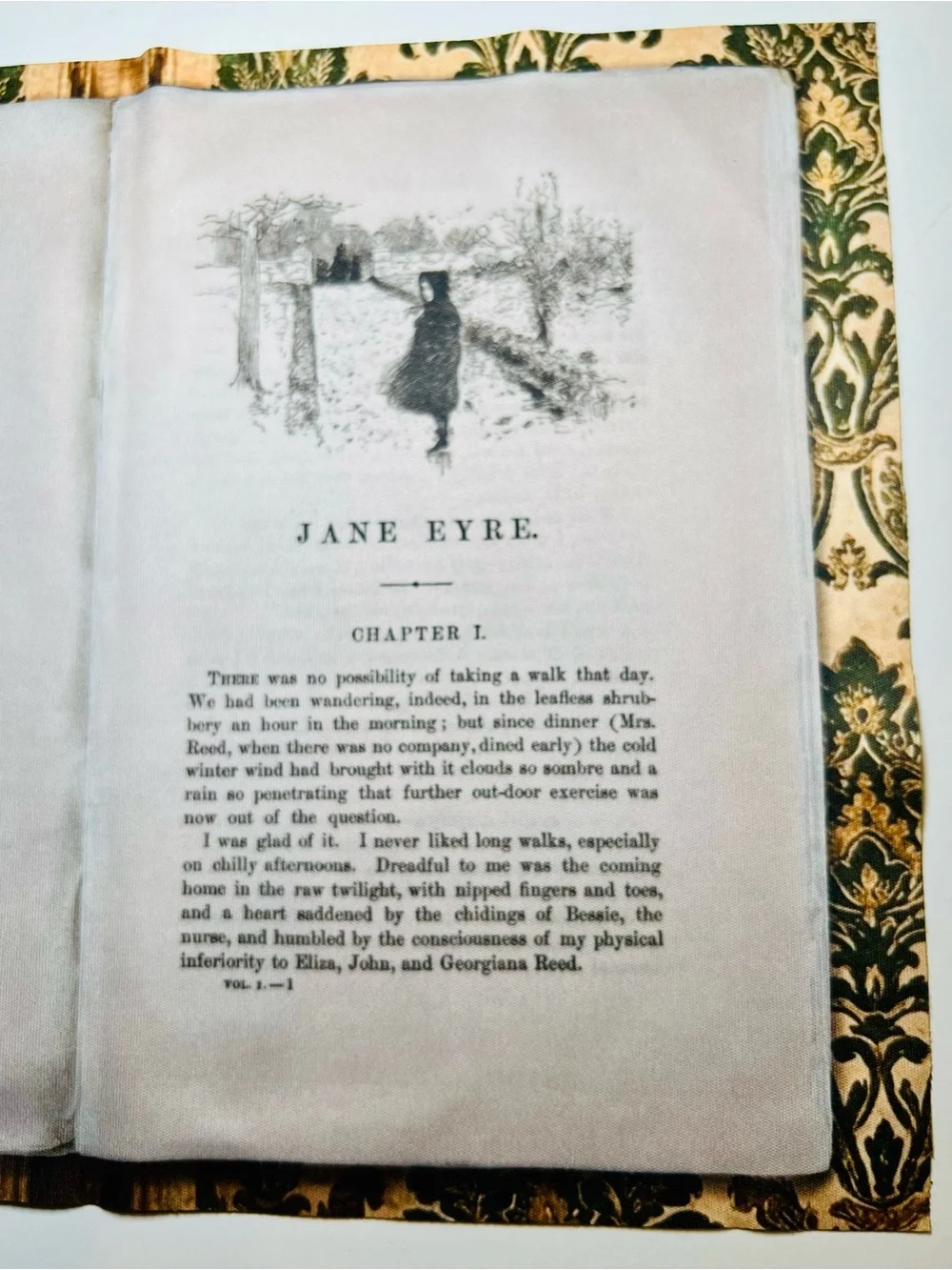 Jane Eyre Book Shaped Microfiber Eyeglasses Cleaning Cloth Phone Screen Readers